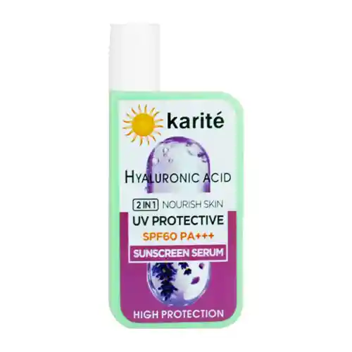 Protector Solar Acido Hialuronico Sin Color Spf 60 Kárité