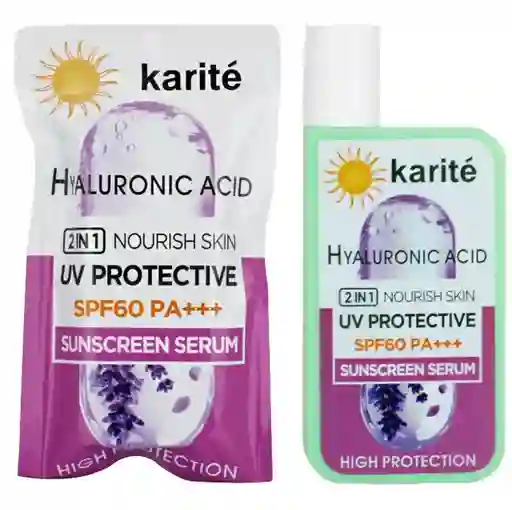 Protector Solar Acido Hialuronico Sin Color Spf 60 Kárité