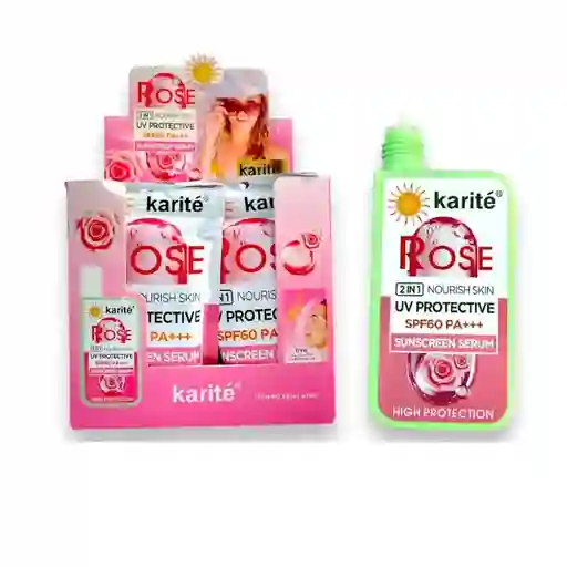 Protector Solar Rosas Sin Color Spf 60 Kárité