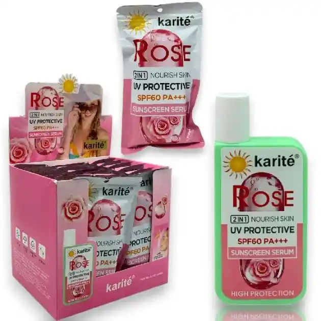 Protector Solar Rosas Sin Color Spf 60 Kárité