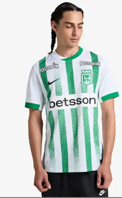 Camiseta De Atlètico Nacional Hombre Aaa