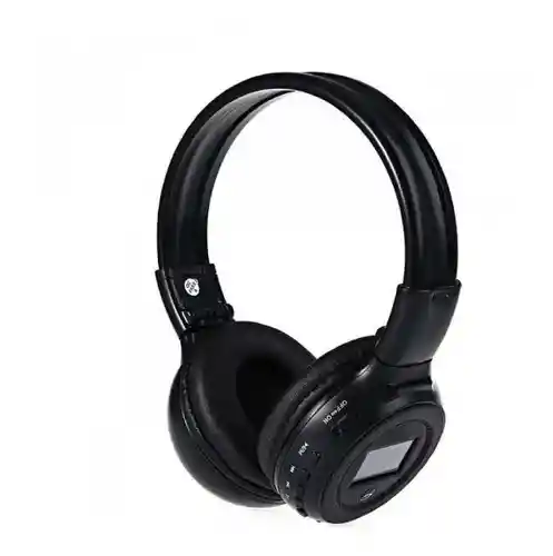 Diadema Bluetooth Bs-n65bt - Radio Fm Y Lector Microsd