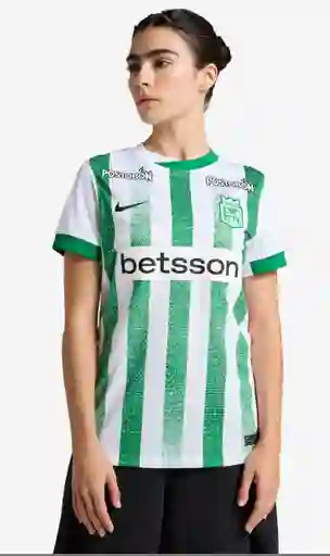 Camiseta Atletico Nacional Para Mujer Aaa