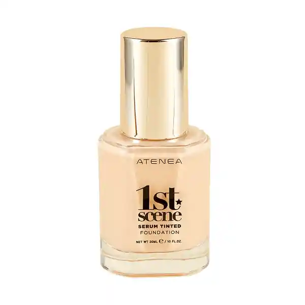 Tinta De Maquillaje Atenea Serum Tinted Foundation 1st Scene Porcelain 30 Ml