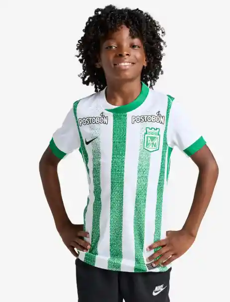 Camiseta Atlético Nacional Para Niños Aaa