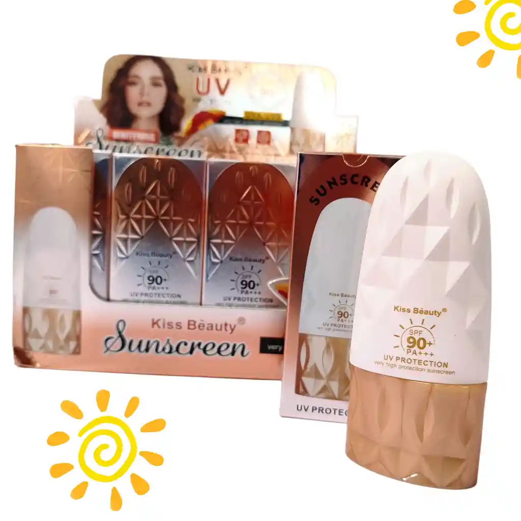 Protector Solar Uva/uvb Spf 90 Kiss Beauty