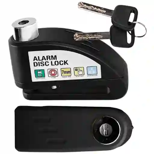 Candado Disco Para Moto Con Alarma