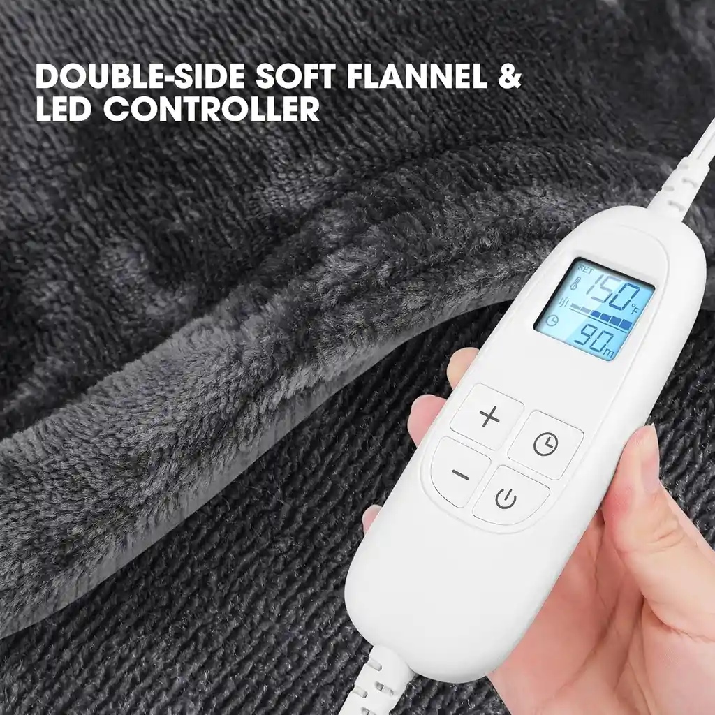 Cojin Fisioterapia Manta Electrica Calentador Termica Cuello