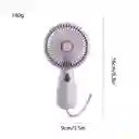 Mini Ventilador De Mano Portátil Con Carga Usb, Práctico Ventilador Pequeño Creativo Con Luz