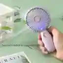 Mini Ventilador De Mano Portátil Con Carga Usb, Práctico Ventilador Pequeño Creativo Con Luz
