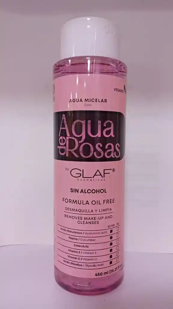 Glaf Agua De Rosas