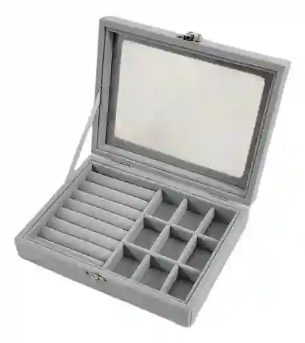 Estuche Organizador De Joyas Ld-1016 – Elegancia Y Funcionalidad Para Tus Accesorios