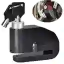 Candado Moto Disco Con Alarma