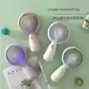 Mini Ventilador De Mano Portátil Con Carga Usb, Práctico Ventilador Pequeño Creativo Con Luz