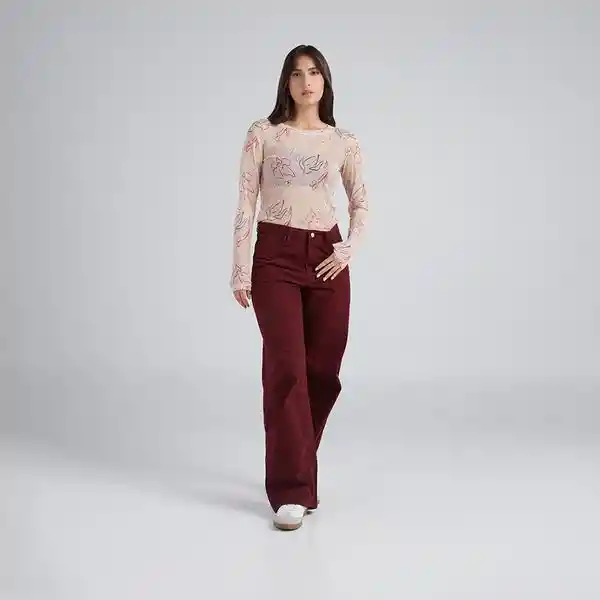 Xl / Top Flora - Marfil