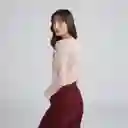 L / Top Flora - Marfil