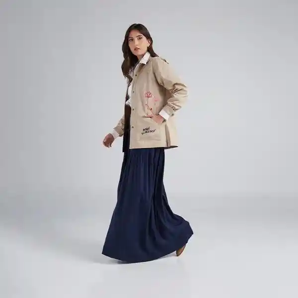 M / Chaqueta Aquí Florezco - Caqui
