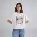 Xs / Camiseta Cosecha De Sueños - Marfil