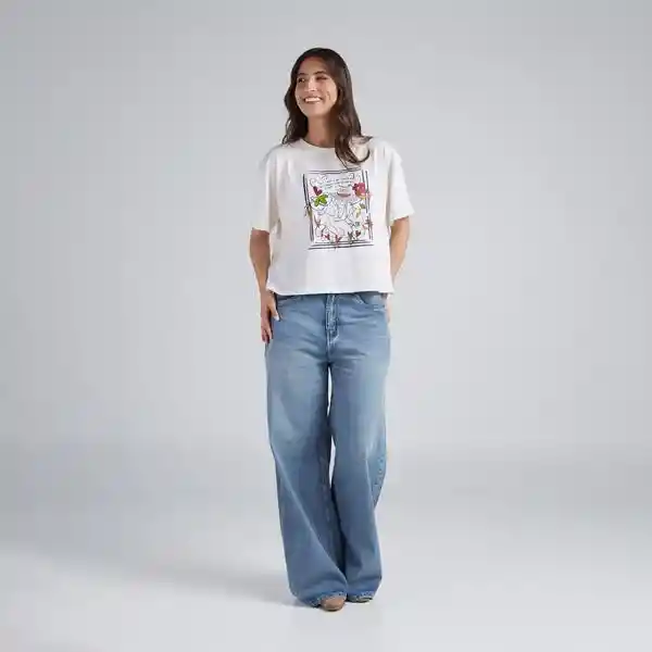 Xs / Camiseta Cosecha De Sueños - Marfil