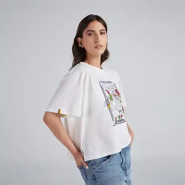 Xs / Camiseta Cosecha De Sueños - Marfil