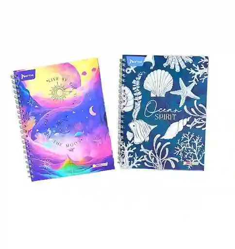 Cuaderno Argollado Pasta Dura 80 Hojas Cuadriculado Norma