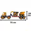 Camión Tractomula Niñera Boy Toys Cbt 72cm Juguete Niños