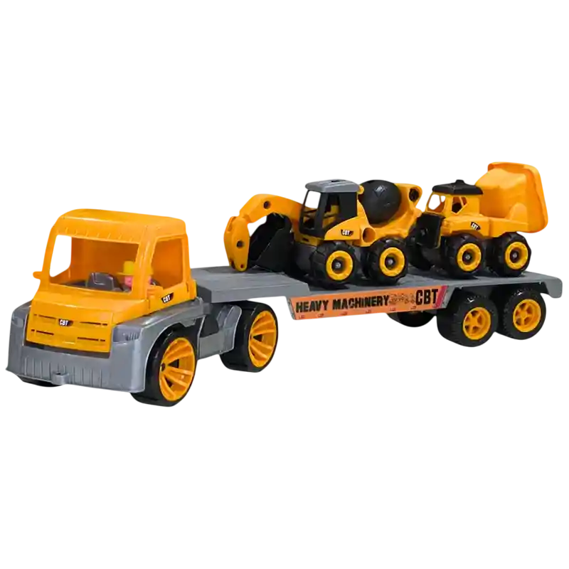 Camión Tractomula Niñera Boy Toys Cbt 72cm Juguete Niños