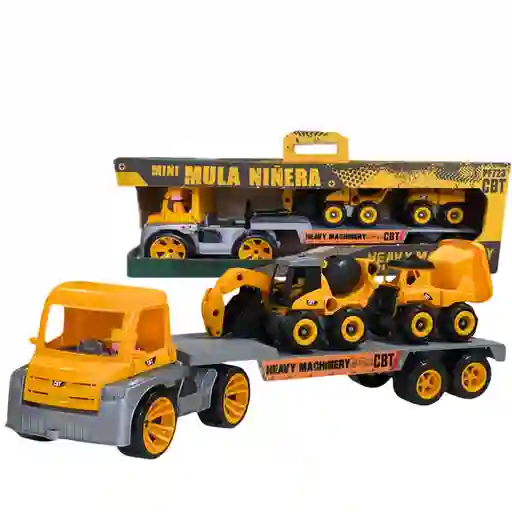 Camión Tractomula Niñera Boy Toys Cbt 72cm Juguete Niños