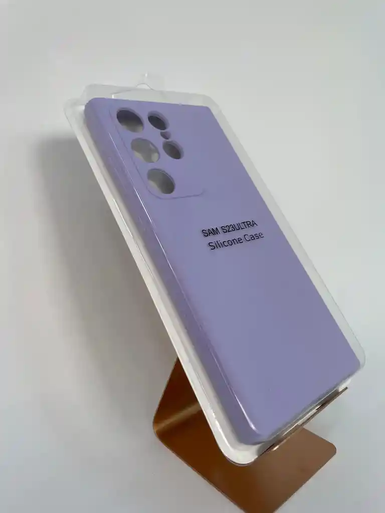 Silicon Case Samsung Galaxy S23 Ultra Lila