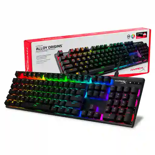 Teclado Gamer Hyperx Alloy Origins Rgb (ingles)