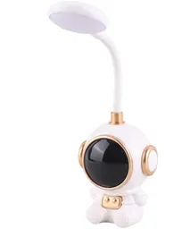 Lampara Astronauta Recargable Flexible Escritorio Mesa