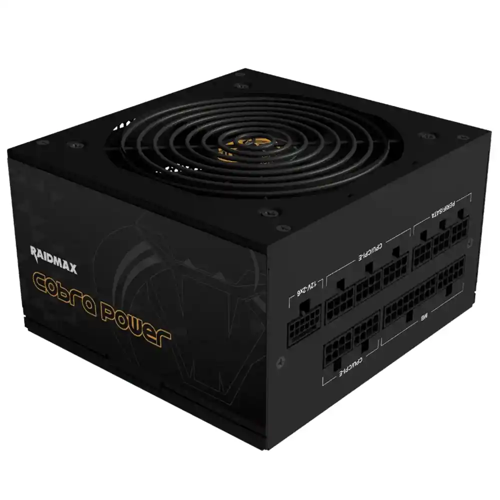 Fuente De Poder Iceberg 850w Raidmax Cobra Power 80 Plus Gold