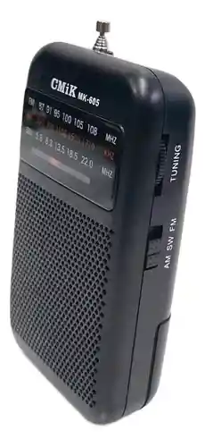 Radio Portátil Mk-605 – Diseño Compacto Con Sonido Claro