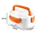 Lonchera Portatil Porta Comidas Calentadora Electrica Taza Color Naranja