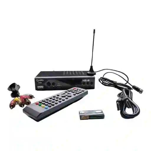 Decodificador Tdt Quality – Receptor Digital De Televisión Para Señal Terrestre