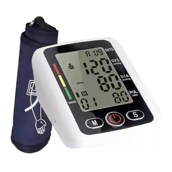 Tensiómetro Digital De Brazo Fácil De Usar Y Portátil