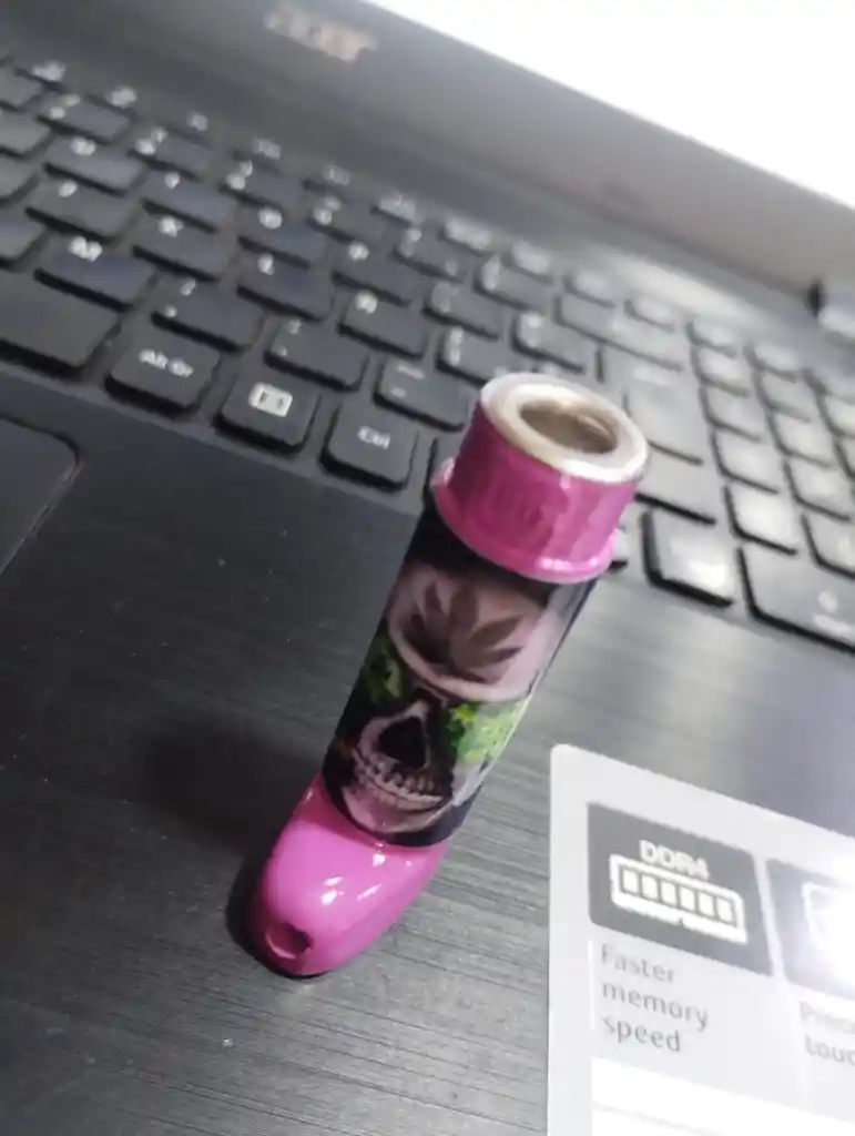 Pipa Tipo Bota En Resina