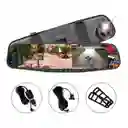 Espejo Retrovisor Carro Dvr Reversa Full Hd
