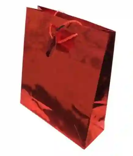 Bolsa De Regalo Metalizada Mediana