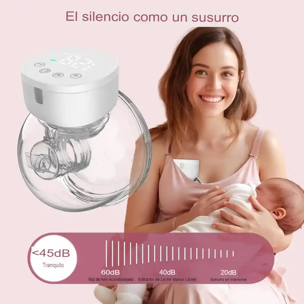 Extractor De Leche Materna Electrico Portable Manos Libres