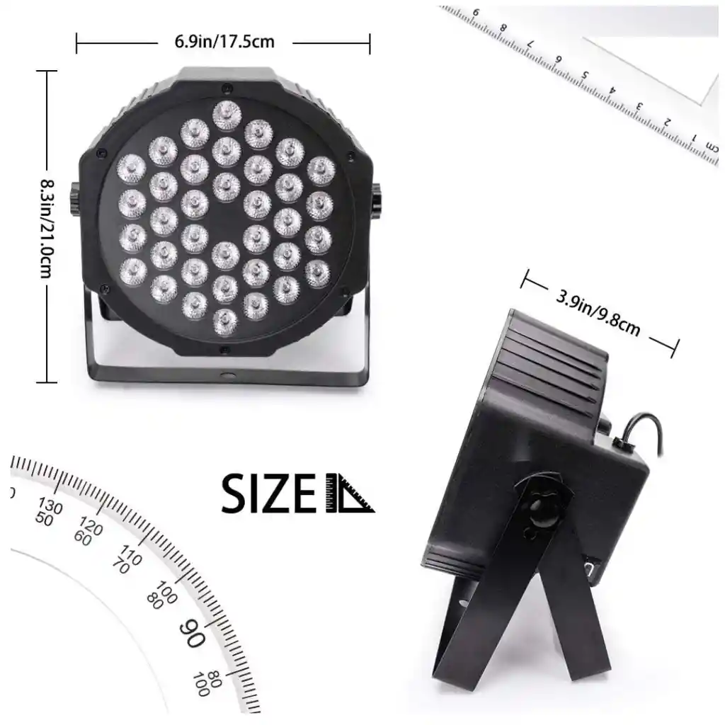 Proyector De Luz Dj 36 Leds