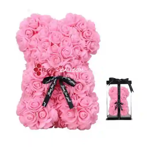 Oso De Foami Rosado 20cms