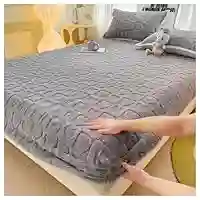 Cobertor De Colchón Funda Protectora Cama Sencilla