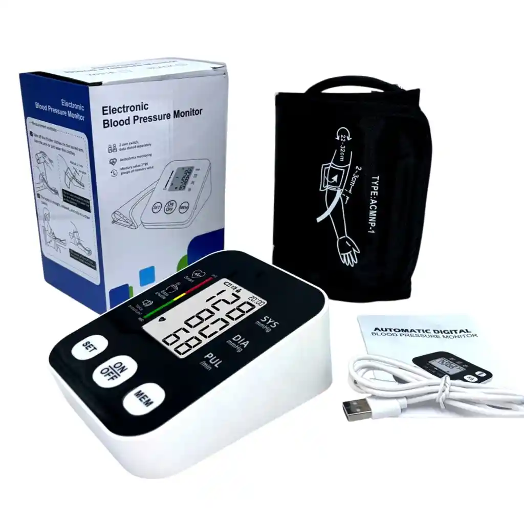 Tenciometro Digital De Brazo Comando Voz Bk803 Precion Arterial