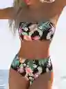 Conjunto De Bikini De Mujer Con Top De Tubo, Talla M