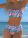 Conjunto De Bikini De Mujer Con Top De Tubo, M