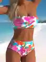 Conjunto De Bikini De Mujer Con Top De Tubo, Talla L