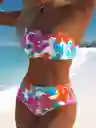 Conjunto De Bikini De Mujer Con Top De Tubo, Talla L
