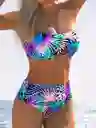 Conjunto De Bikini De Mujer Con Top De Tubo, Talla M