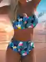 Conjunto De Bikini De Mujer Con Top De Tubo, Talla L